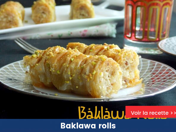 Baklawa rolls